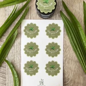 Spitzwegerich-Salbe Etikett | Sticker Sheet