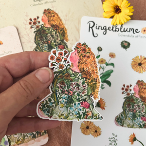 Pflanzengefährten-Päckchen Ringelblume · Calendula officinalis