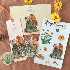 Pflanzengefährten-Päckchen Ringelblume · Calendula officinalis