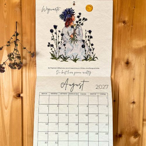 Pflanzengefährtinnen 2027 – Wandkalender – Bild 2